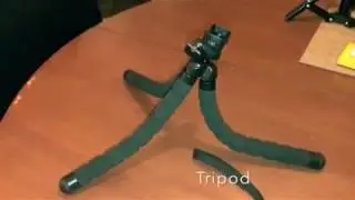 BUDGET - (Under £13)  (Review) Mini flexible tripod for cameras (dslr/go pro/cell)