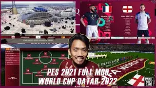 PES 2021 FIFA WORLD CUP QATAR 2022 (COMPATIBLE ALL PATCH) - PES 2021 INDONESIA