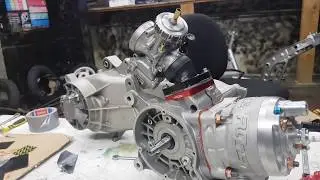 Zip Sp frame Painted + intake mounted