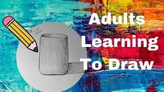 Beginning Drawing Lessons For Adults - Drawing A Glass Jar - Learn to Draw