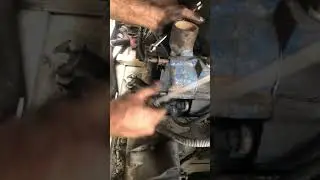 Perkins 2500 series Water pump removal