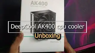 DeepCool AK400 Performance Cpu Cooler Unboxing | Air Cooler