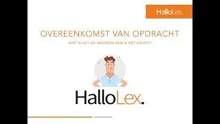Uitleg Overeenkomst van Opdracht (ZZP)