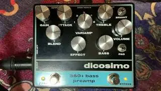 DiCosimo Audio 360+ Bass Preamp JacoPastrious Faz