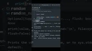 Using the Random Module | #python #pythonprogramming#coding#learnpython #pythonforbeginners