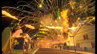 Creating A Super Huge Fireworks Explosion In Fireworks Mania!