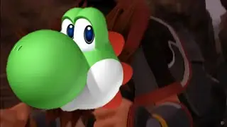 Kingdom hearts lll yoshi meme