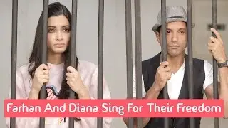 Farhan Akhtar & Diana Penty Sing For Their Freedom | Lucknow Central | MissMalini