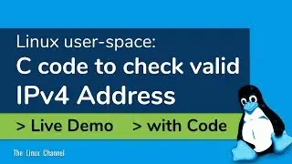 346 C code to check valid IP Address (IPv4) - Live Demo and Example 