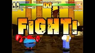 MUGEN: Mr. Krabs (Me) vs Homer Simpson