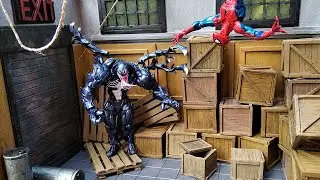 Как сделать диораму Marvel Spider-Man для фигурок Marvel legends