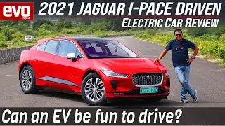 2021 Jaguar I-Pace Driven | Can an EV be fun to drive? | Electric Car Review | evo India