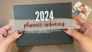 🥰 Unboxing My 2024 Planner!!