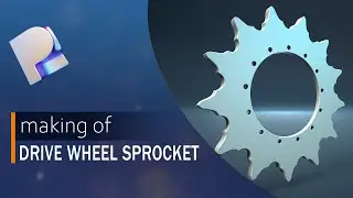 Making of M4 Sherman tank drive wheel sprocket | Plasticity
