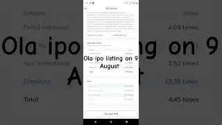 ola ipo