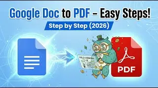 Easy Google Doc to PDF Conversion – Step by Step (2026)
