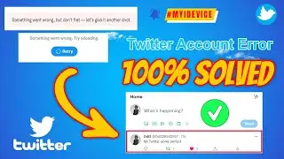 Fix Twitter error Something went wrong, but don’t fret | Something went wrong. Try reloading