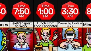 Timeline: Day In the Life of A Person From Year 3000