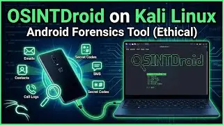 How to Extract SMS, Calls & Hidden Codes: OSINTDroid on Kali 🤯📲