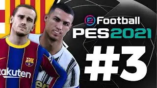 🏆Лига Чемпионов за BARCELONA🔥 PES2021💥#3 Выходим в плей офф🤔?