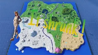 The Fortnite Map.... Shrunk ! (Creative Combat Map )