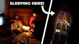 Stunning Views From Sleeping in a LOOKOUT TOWER