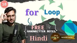 For loop in dart in hindi || Aarambh Dart series episode 18