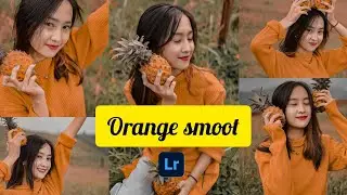 Tutorial edit foto ala selebgram Filter Orange smoot  || Lightroom tutorial
