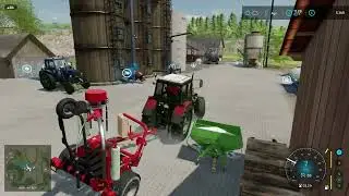 Farming Simulator 22 Belarus old tracktor making bales Knieskoppsheim map Gameplay