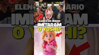 O elenco de Super Mario Galaxy imitou o Yoshi?