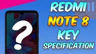 Xiaomi Redmi Note 8 || Key Specification. (Hindi)