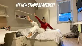 A 21-Year-old Moving Into Her First Studio Apartment Alone