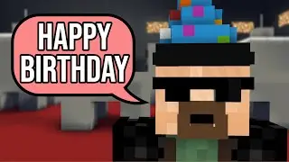Minecraft Walter White wishes you a happy birthday