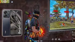 Xiaomi Redmi 13C Full Free Fire Gameplay Review Full Test
