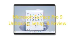 Microsoft Surface Pro 9 Unboxing, Setup, & Review