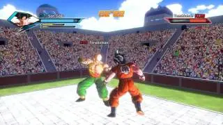 Dragon Ball Xenoverse - Son Goku versus Tenshinhan.