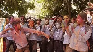 Agra College Practical With Holi 😂 | Agra College Agra Vlogs |