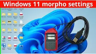 morpho device not working problem windows 11 solution