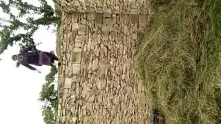 Дагестаска бабуля заниматься паркуром
