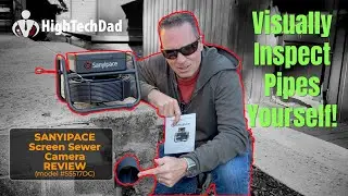 SANYIPACE Sewer Camera Review: DIY Pipe Inspection (Model 
