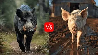 Farm Animals vs Wild Animals Comparison ! (Strength, Speed, Weight...)
