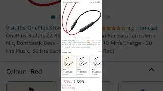 Offer😲 OnePlus bullets Z2 Wireless earphones 