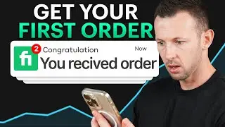 Here's How To Get Your First Fiverr Order in 13 Minutes (Just Do This)