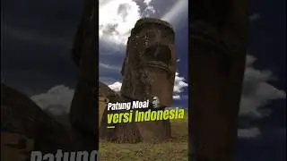Indonesia juga punya patung mirip Moai 🗿