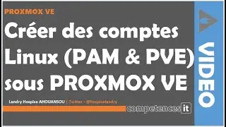 153# Créer les utilisateurs de type Linux PAM et Linux PVE sous Proxmox VE