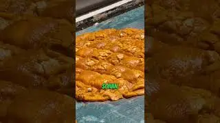 Famous healthy candy in Iran called Sohan