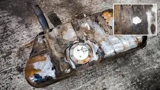 СНЯТИЕ И РЕМОНТ ТОПЛИВНОГО БАКА ВАЗ 2110,2111,2112.