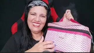 Asmr-o que tenho na necessaire muitos tapingg relaxem 🤤🥱😴