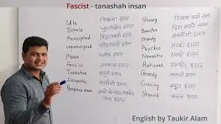 Important English speaking vocabulary | improve your words power  | English speaking words meanings