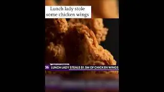 The “out of the ordinary” news item. #news #chicken #wings #chicago #lunchlady #lunch #lady #pawn